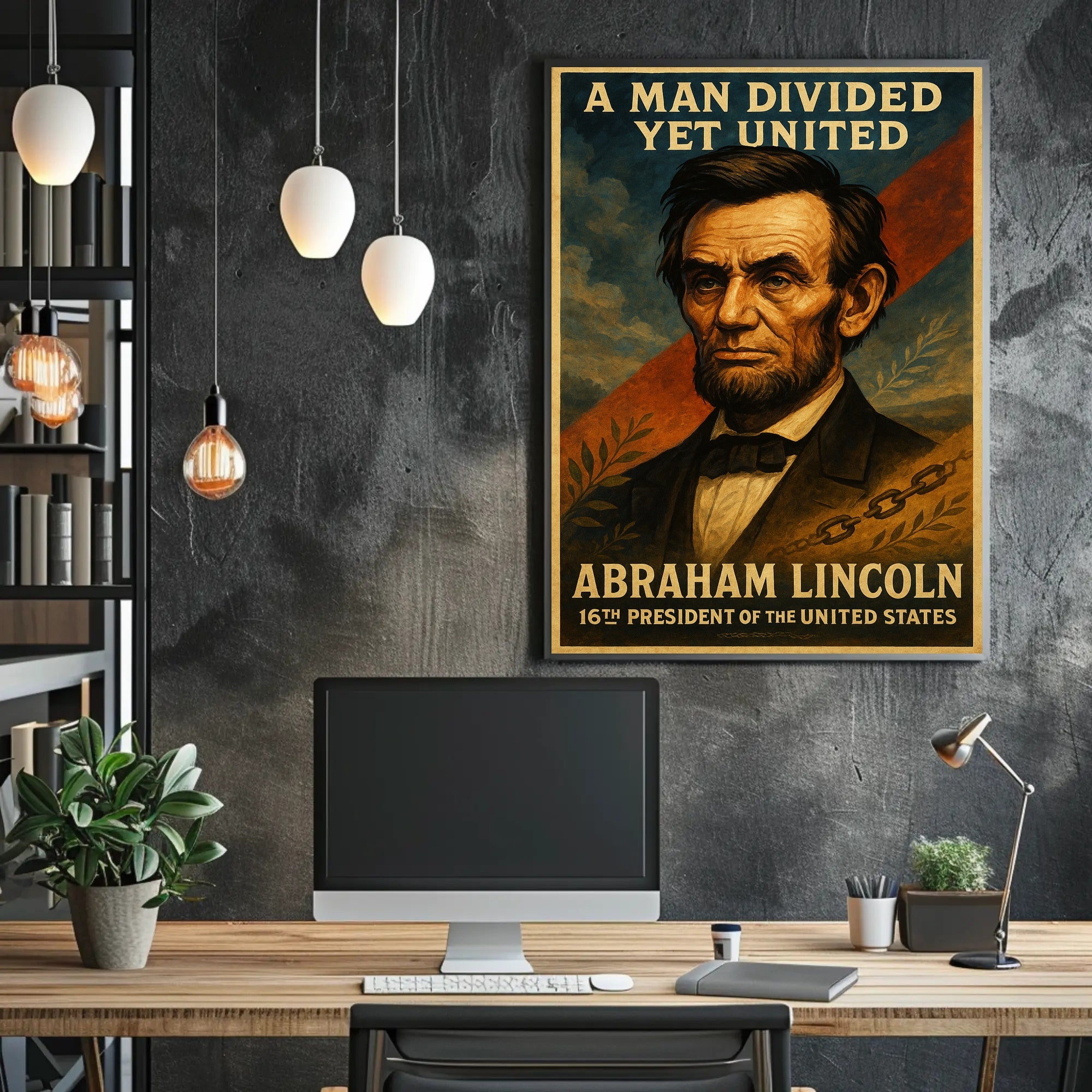 Abraham Lincoln 16th President Poster PosterGoat