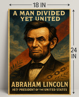 Abraham Lincoln 16th President Poster PosterGoat