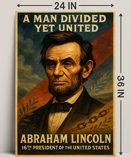 Abraham Lincoln 16th President Poster PosterGoat