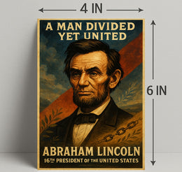 Abraham Lincoln 16th President Poster PosterGoat