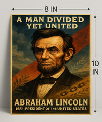 Abraham Lincoln 16th President Poster PosterGoat