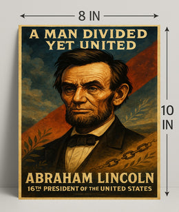Abraham Lincoln 16th President Poster PosterGoat