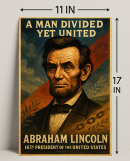 Abraham Lincoln 16th President Poster PosterGoat