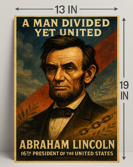Abraham Lincoln 16th President Poster PosterGoat