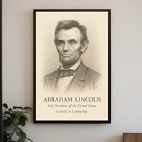 Abraham Lincoln 16th President Poster PosterGoat