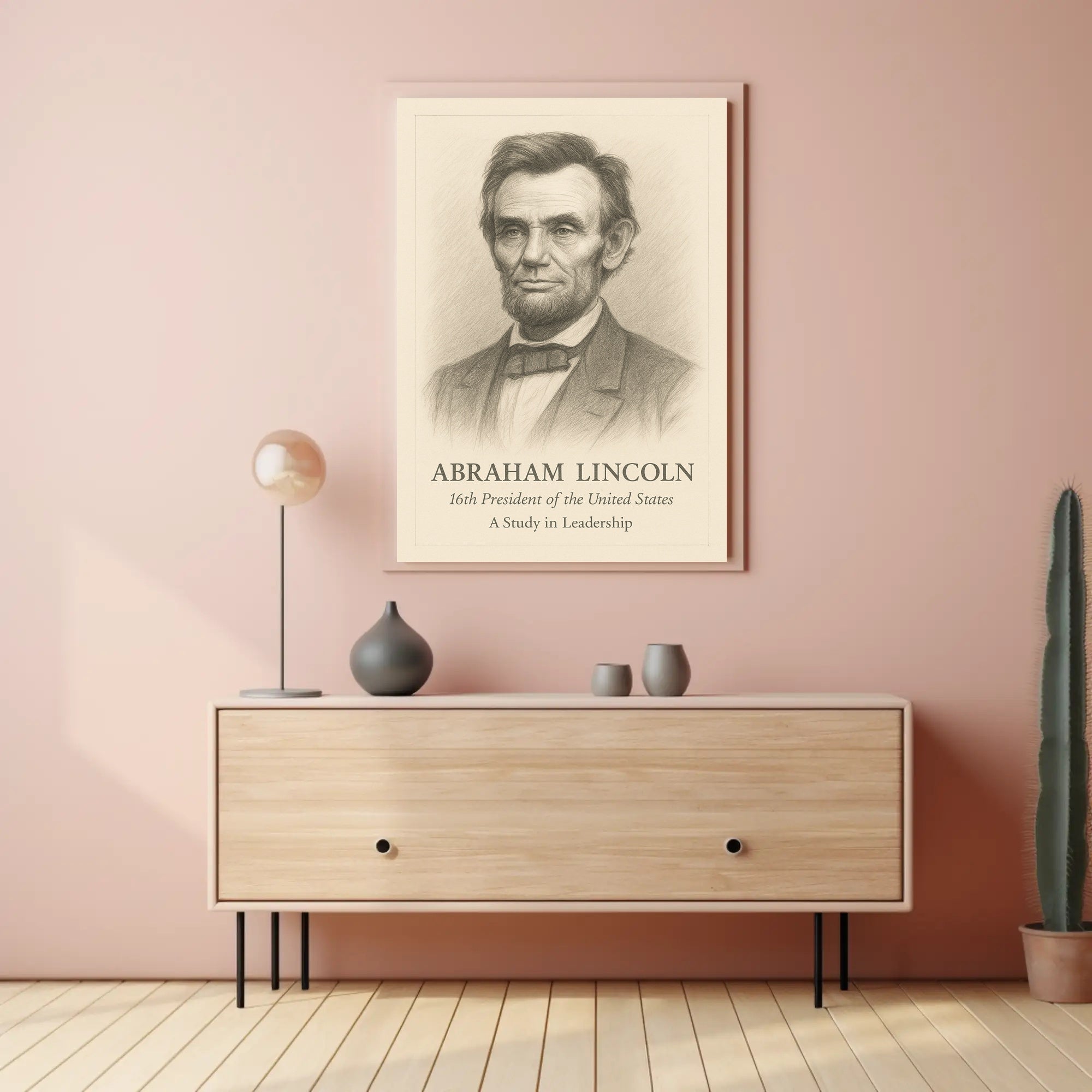 Abraham Lincoln 16th President Poster PosterGoat