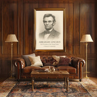 Abraham Lincoln 16th President Poster PosterGoat