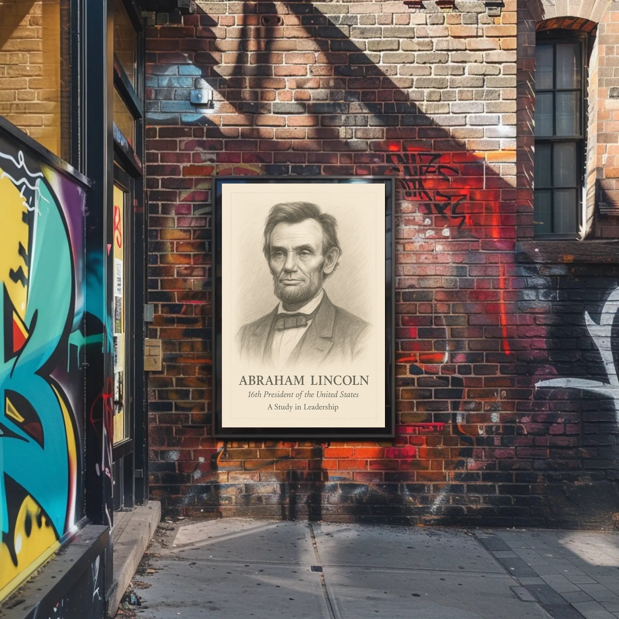 Abraham Lincoln 16th President Poster PosterGoat