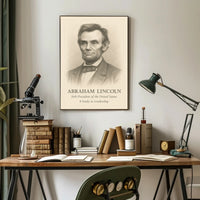 Abraham Lincoln 16th President Poster PosterGoat