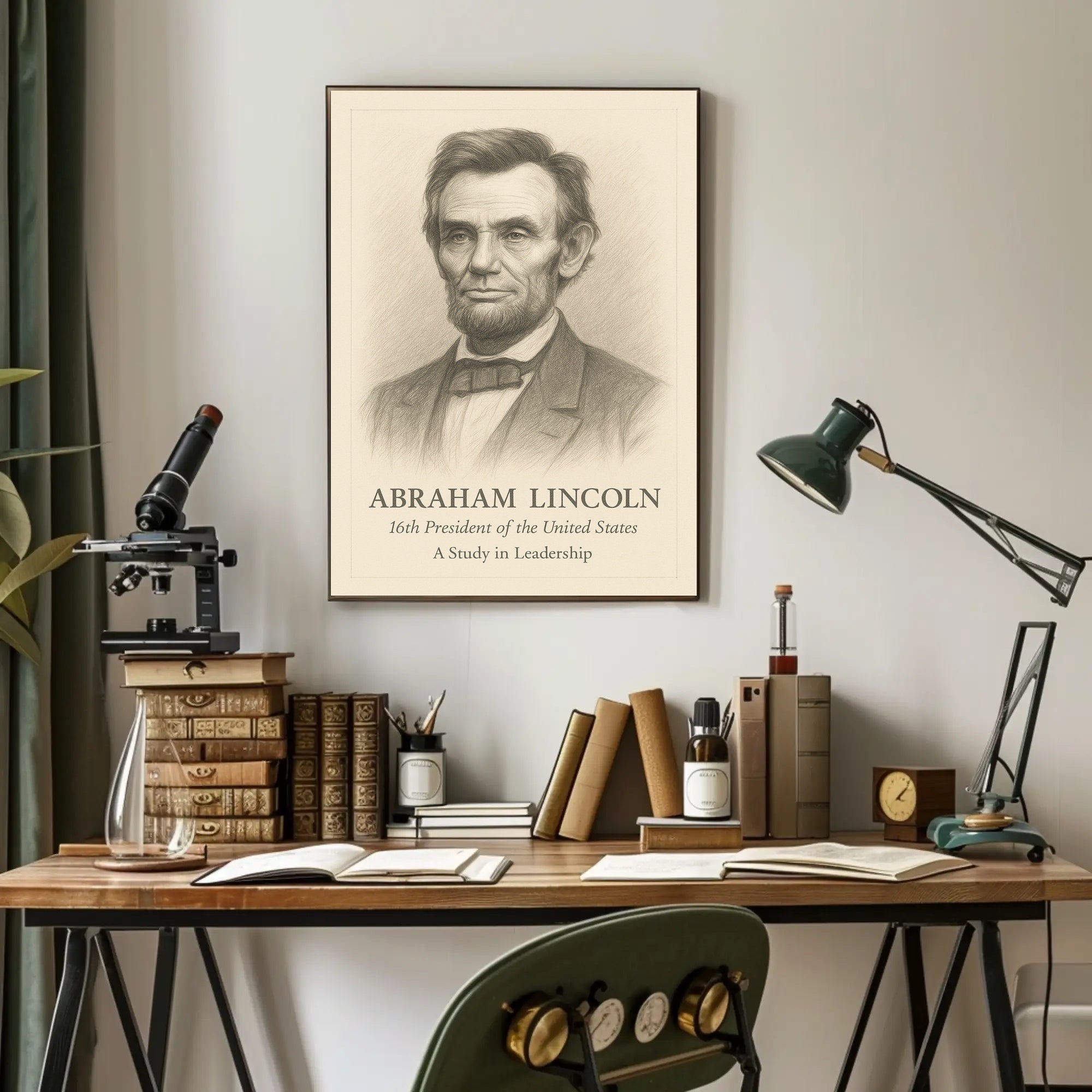 Abraham Lincoln 16th President Poster PosterGoat