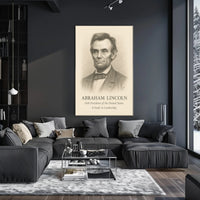 Abraham Lincoln 16th President Poster PosterGoat