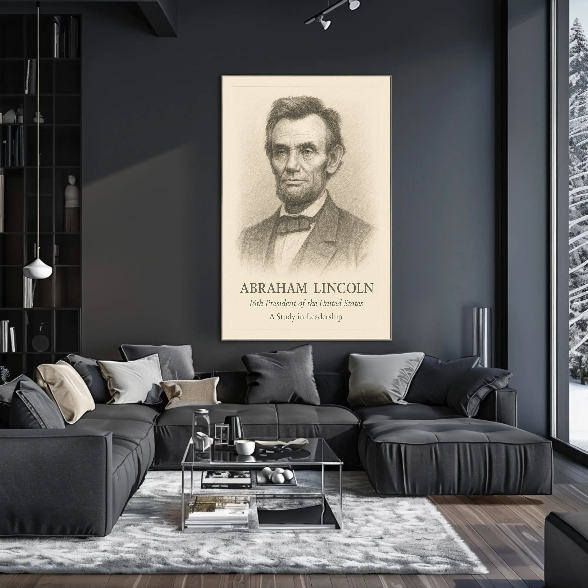 Abraham Lincoln 16th President Poster PosterGoat