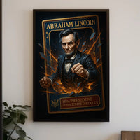 Abraham Lincoln 16th President Poster PosterGoat