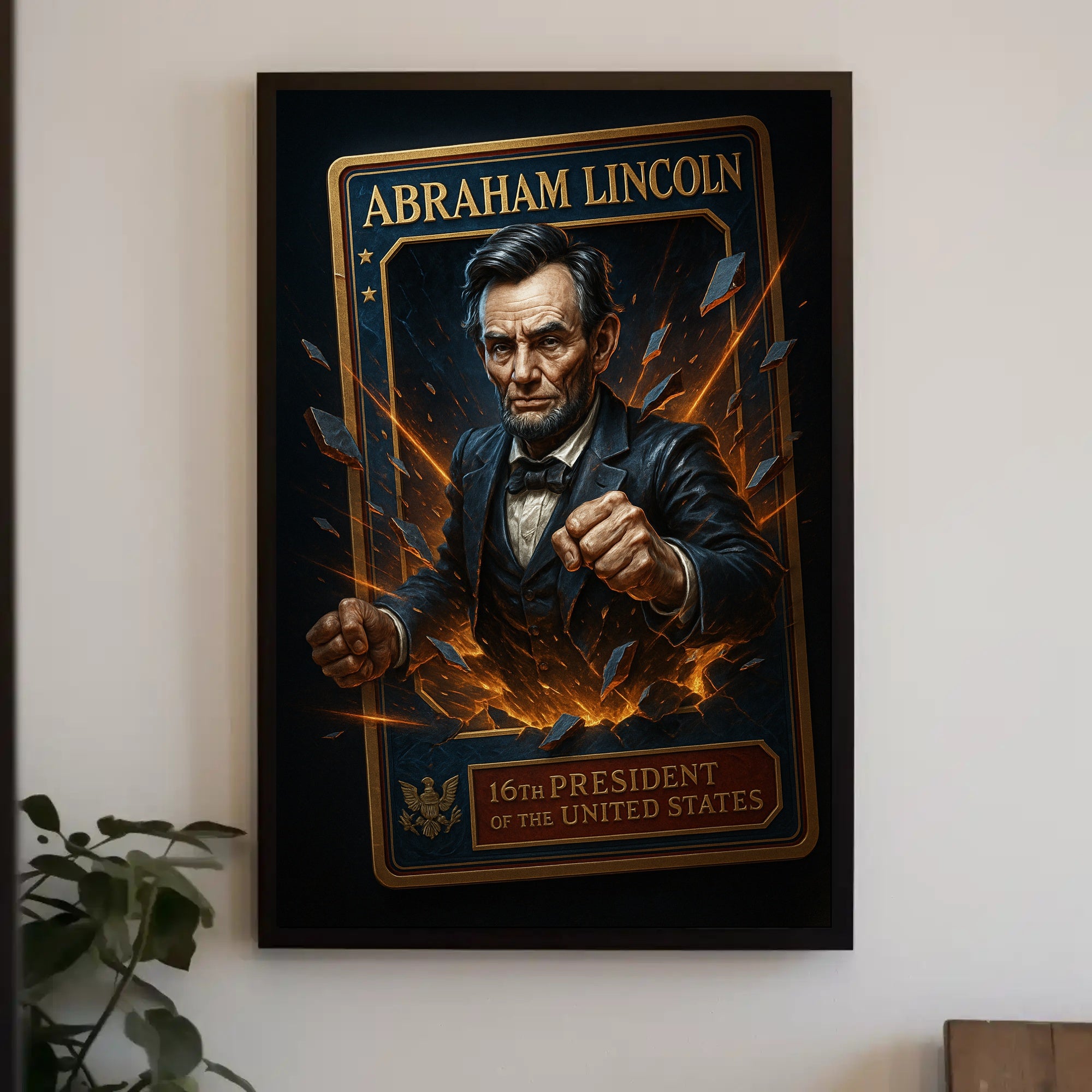 Abraham Lincoln 16th President Poster PosterGoat