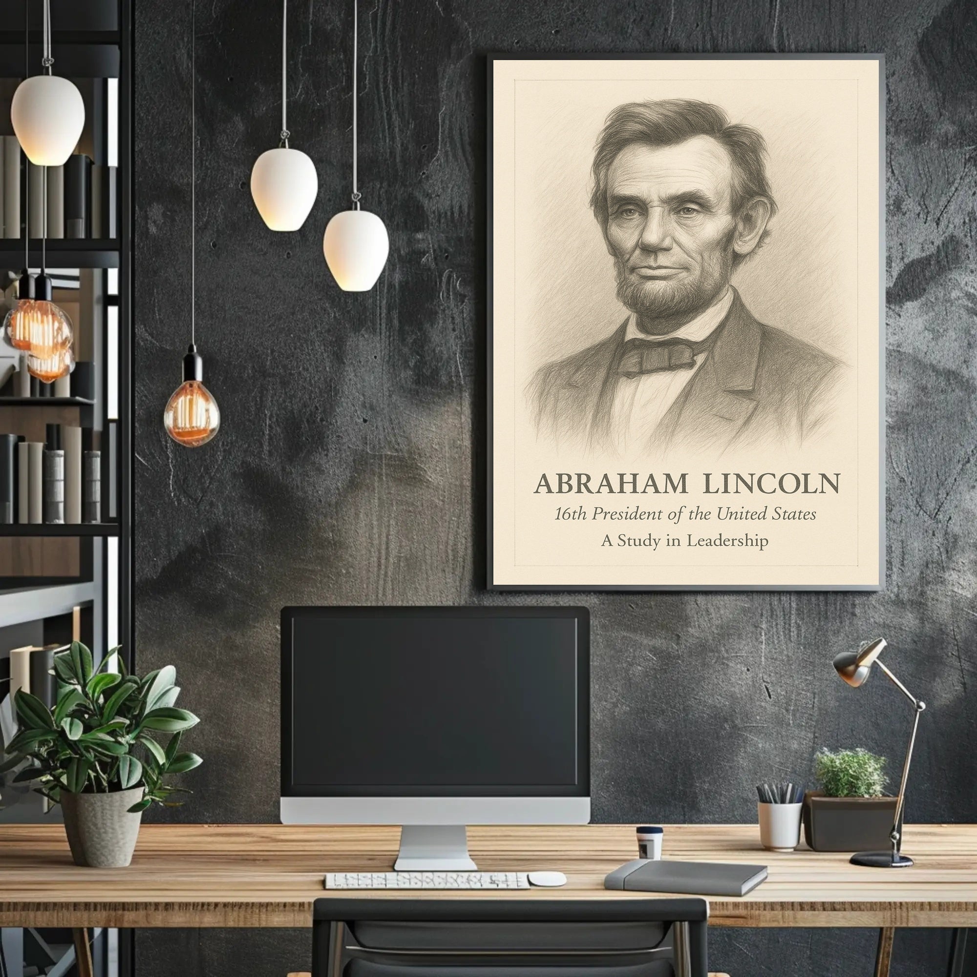 Abraham Lincoln 16th President Poster PosterGoat