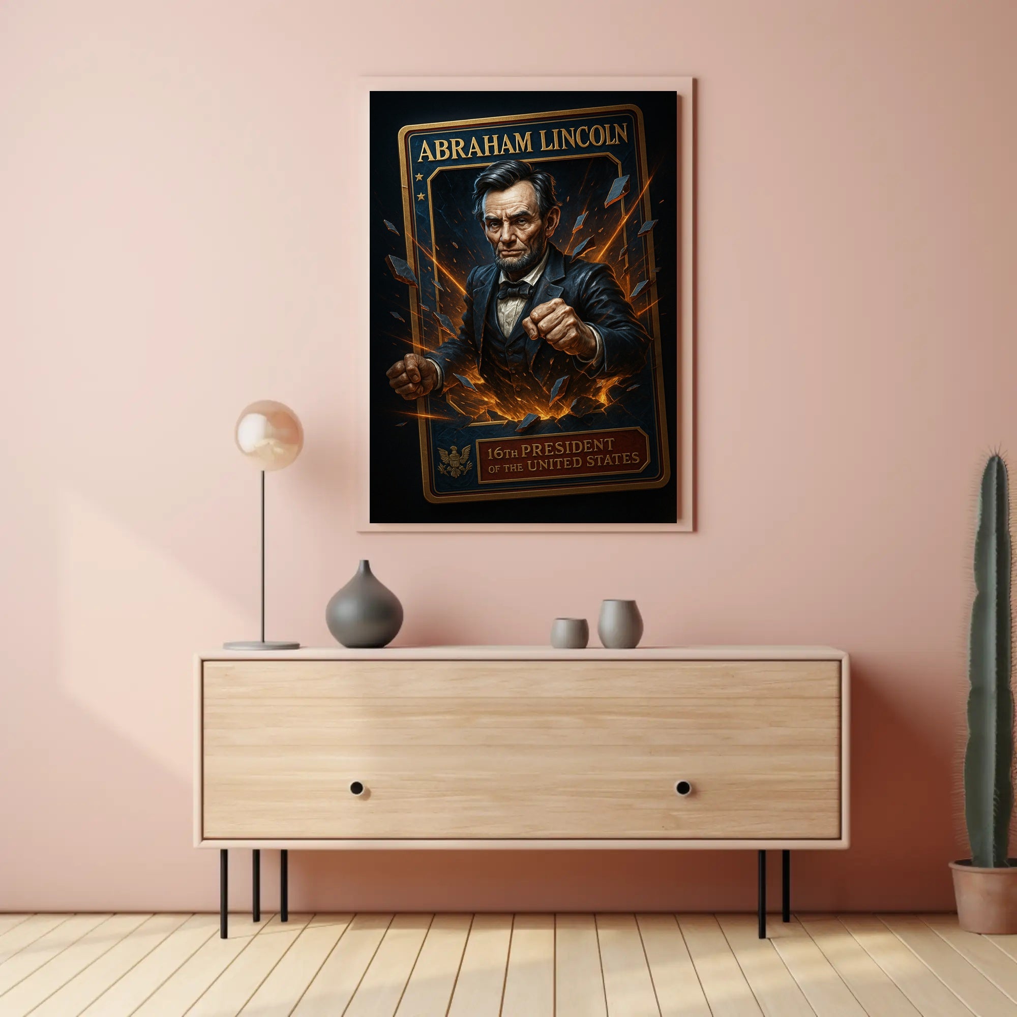 Abraham Lincoln 16th President Poster PosterGoat
