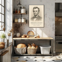Abraham Lincoln 16th President Poster PosterGoat