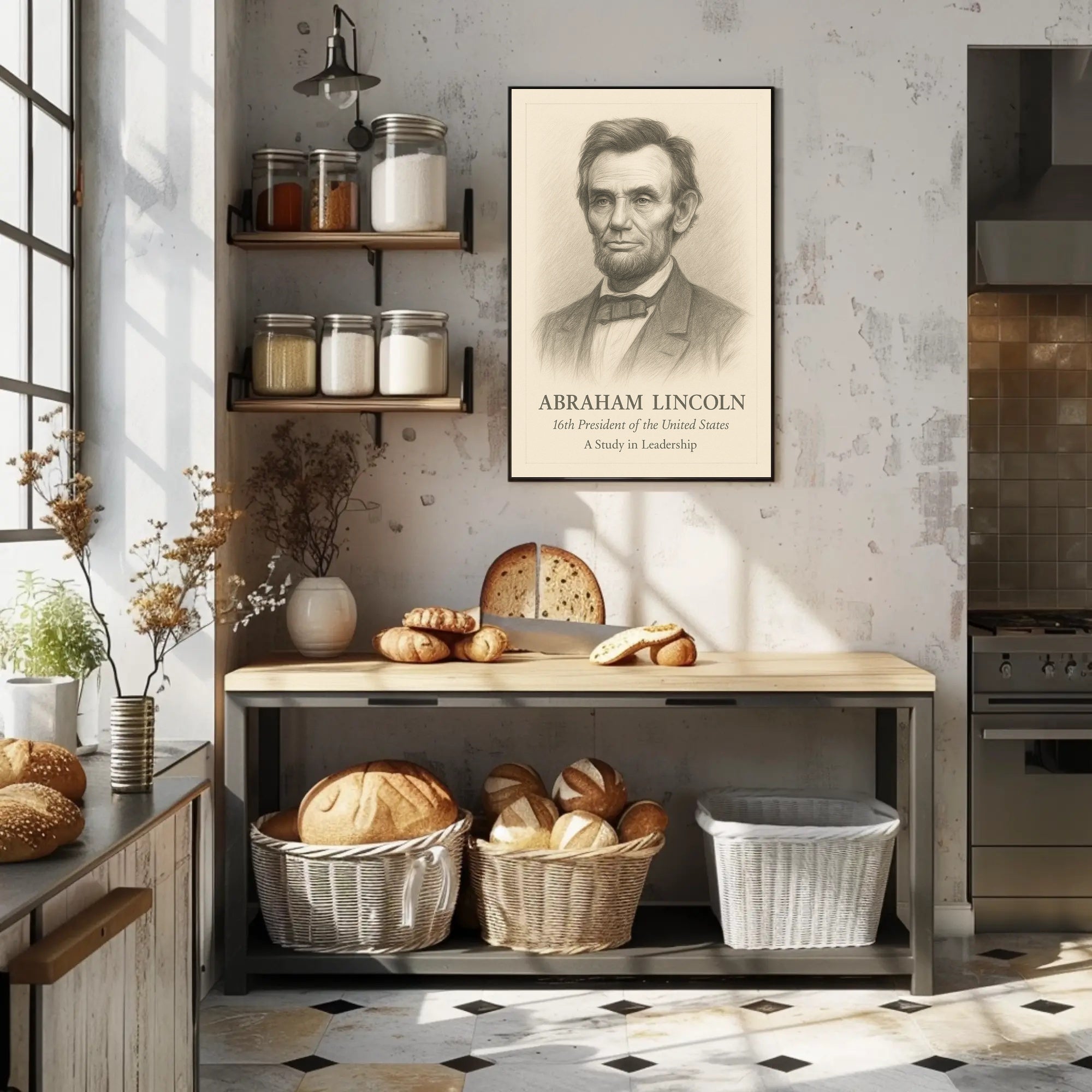 Abraham Lincoln 16th President Poster PosterGoat