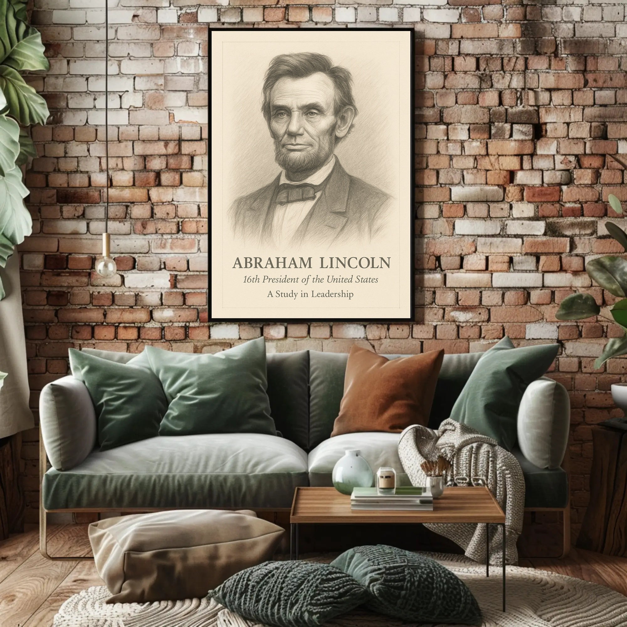 Abraham Lincoln 16th President Poster PosterGoat