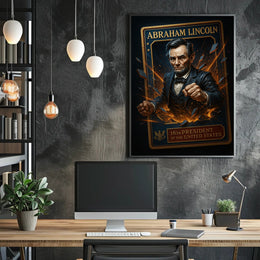 Abraham Lincoln 16th President Poster PosterGoat