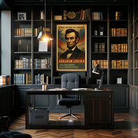 Abraham Lincoln 16th President Poster PosterGoat
