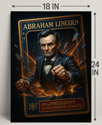 Abraham Lincoln 16th President Poster PosterGoat