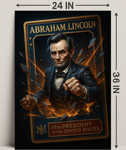 Abraham Lincoln 16th President Poster PosterGoat