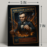 Abraham Lincoln 16th President Poster PosterGoat