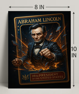 Abraham Lincoln 16th President Poster PosterGoat