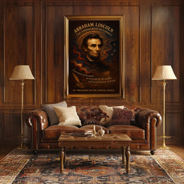 Abraham Lincoln 16th President Poster PosterGoat