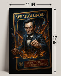Abraham Lincoln 16th President Poster PosterGoat