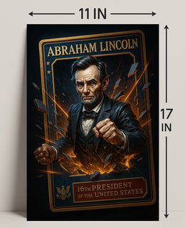 Abraham Lincoln 16th President Poster PosterGoat