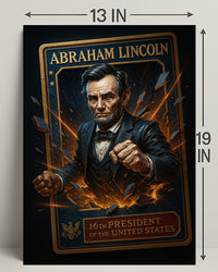 Abraham Lincoln 16th President Poster PosterGoat
