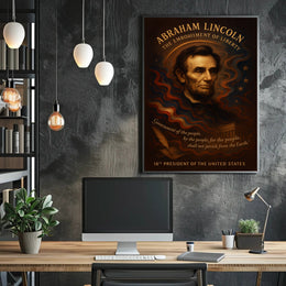 Abraham Lincoln 16th President Poster PosterGoat
