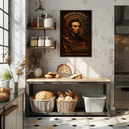 Abraham Lincoln 16th President Poster PosterGoat