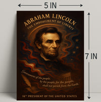 Abraham Lincoln 16th President Poster PosterGoat