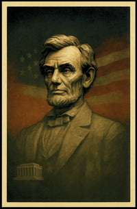 Abraham Lincoln 16th President Poster PosterGoat