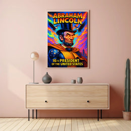 Abraham Lincoln 16th President Poster PosterGoat