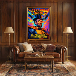 Abraham Lincoln 16th President Poster PosterGoat