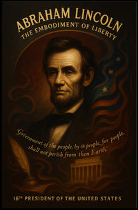 Abraham Lincoln 16th President Poster PosterGoat