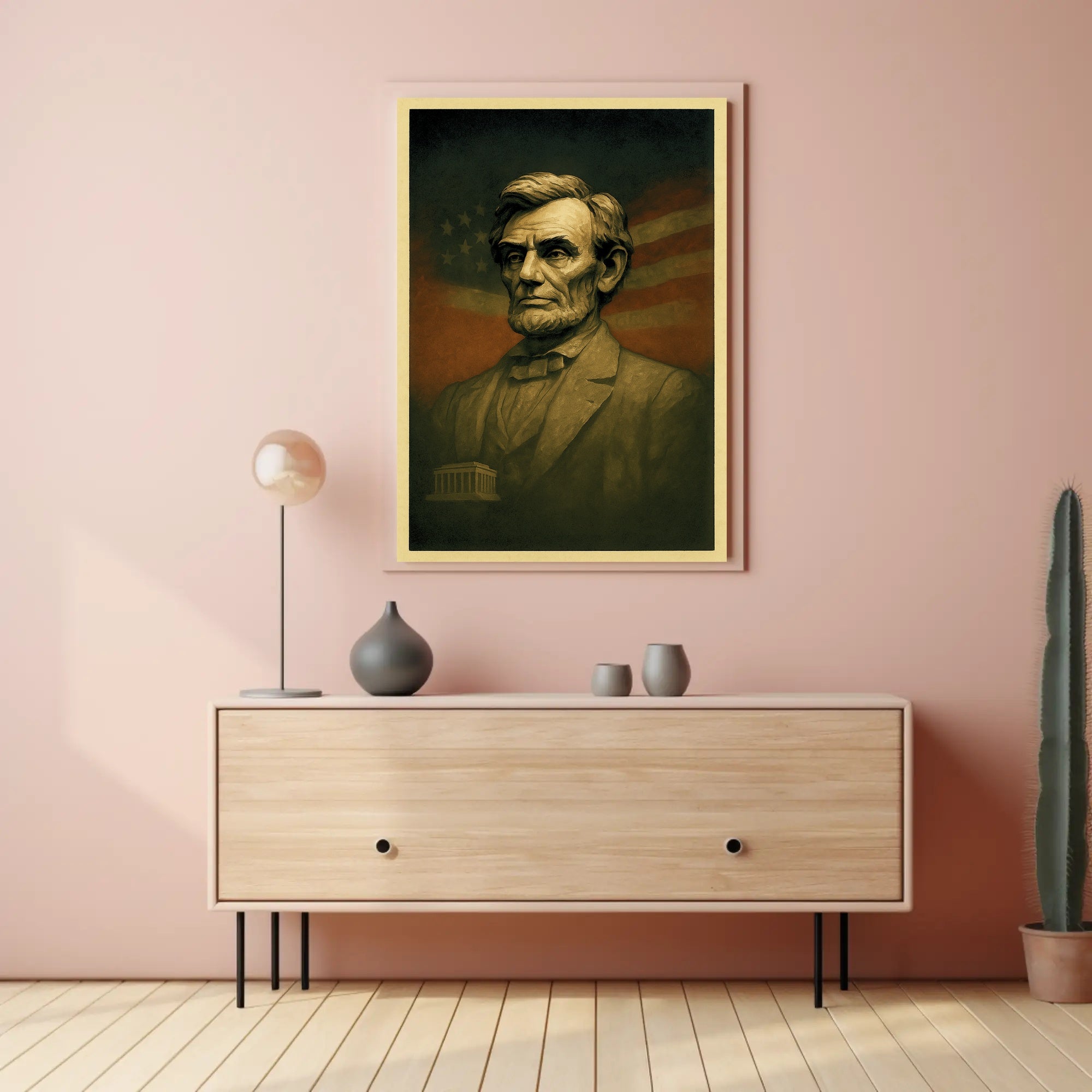 Abraham Lincoln 16th President Poster PosterGoat