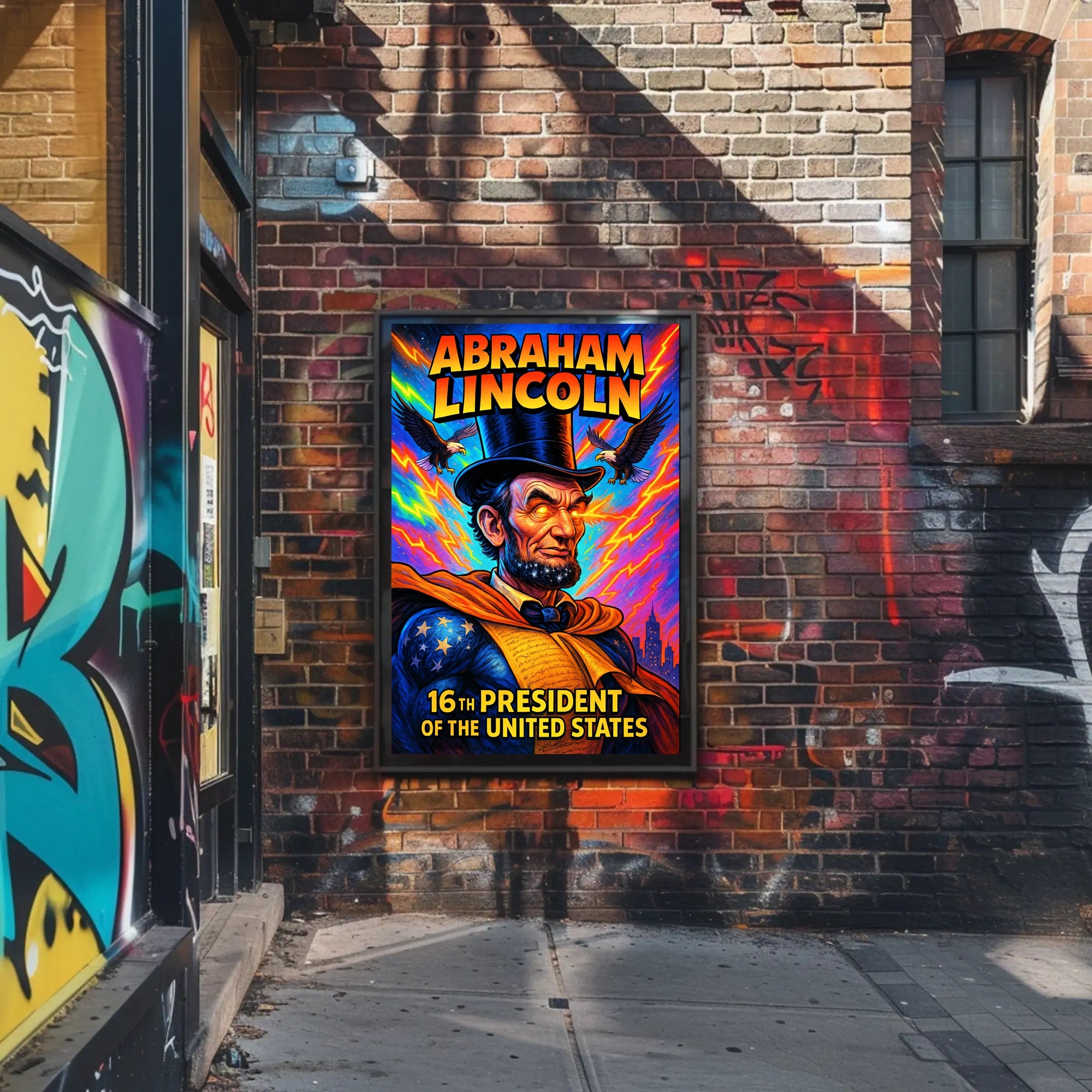 Abraham Lincoln 16th President Poster PosterGoat
