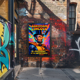 Abraham Lincoln 16th President Poster PosterGoat