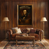 Abraham Lincoln 16th President Poster PosterGoat
