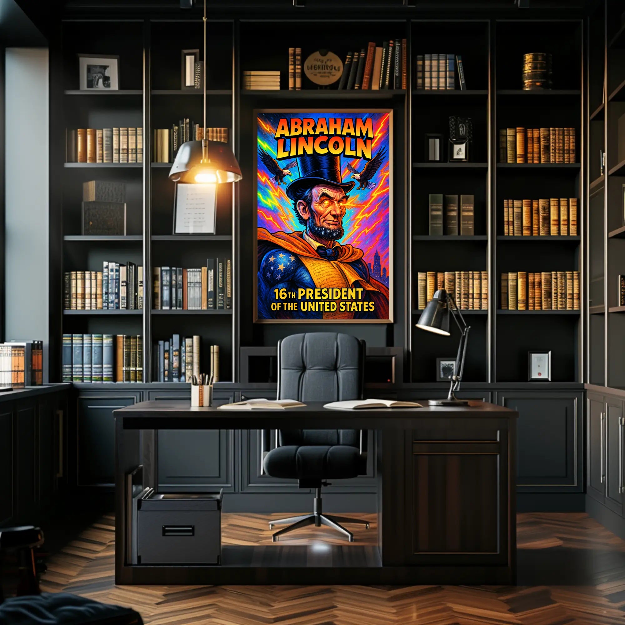 Abraham Lincoln 16th President Poster PosterGoat