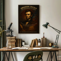 Abraham Lincoln 16th President Poster PosterGoat