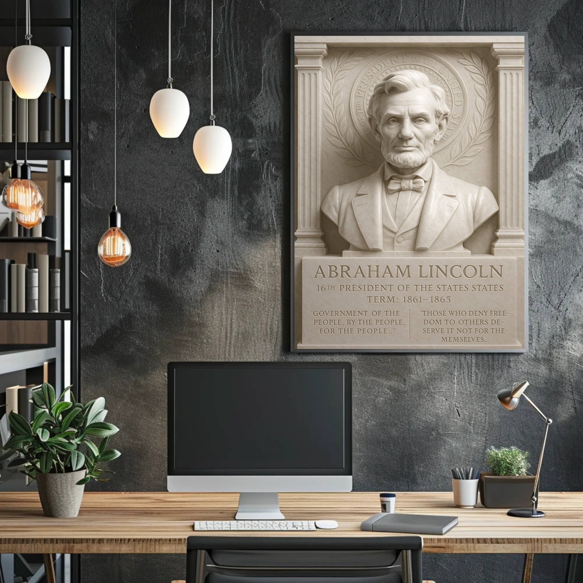 Abraham Lincoln 16th President Poster PosterGoat