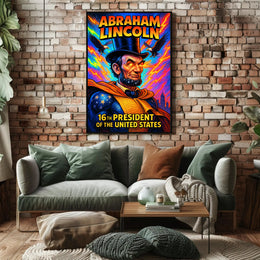 Abraham Lincoln 16th President Poster PosterGoat