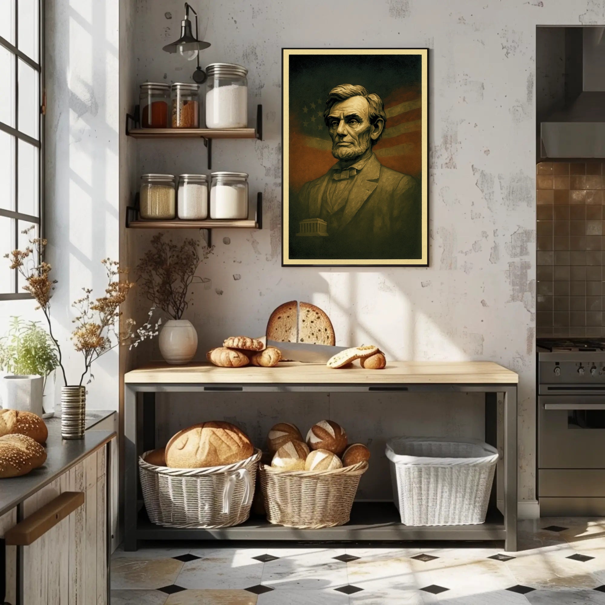 Abraham Lincoln 16th President Poster PosterGoat