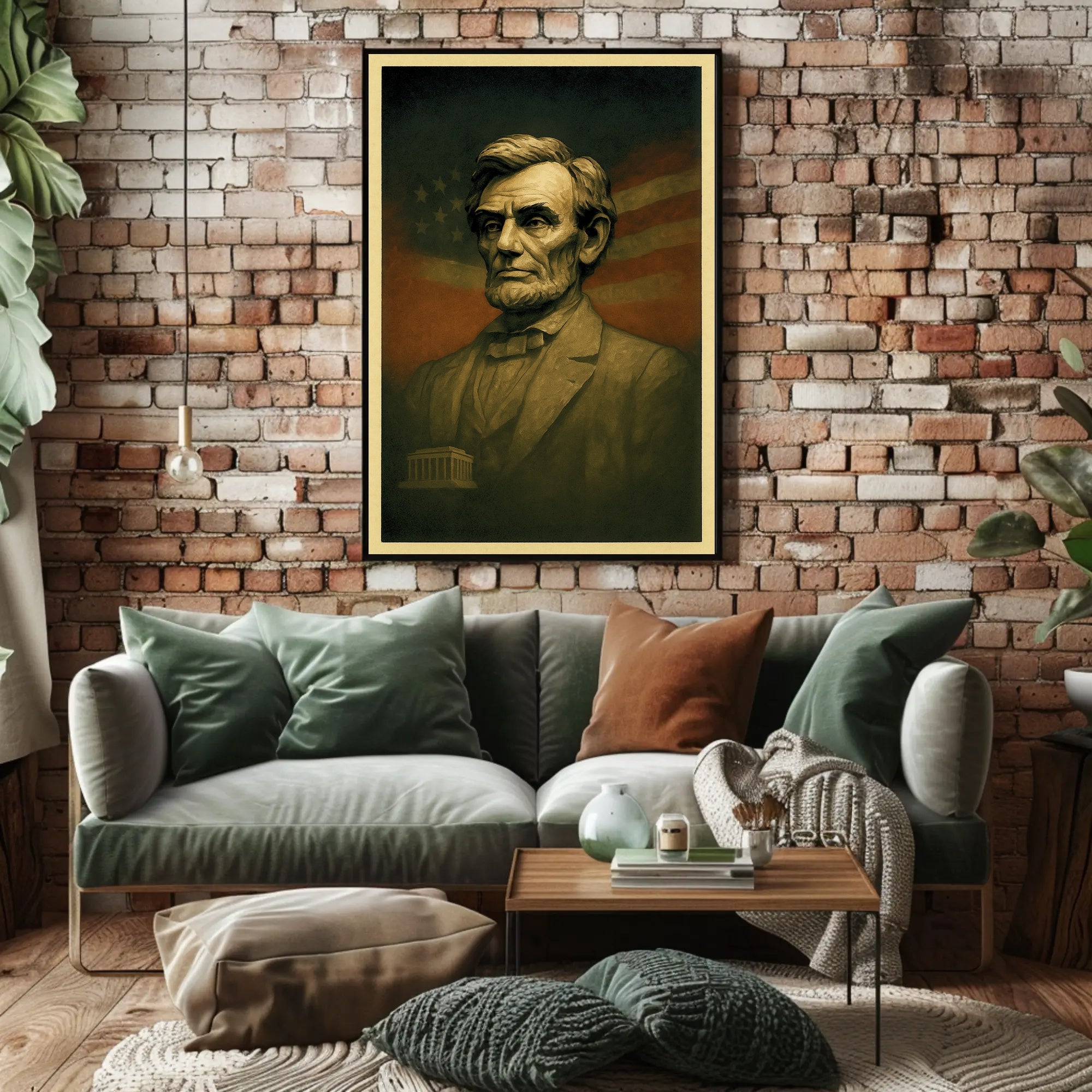 Abraham Lincoln 16th President Poster PosterGoat